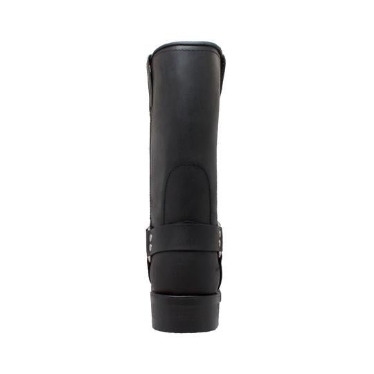 Men's 13" Harness Boot Black Leather Boots-Mens Leather Boots-Inland Leather Co-Inland Leather Co