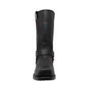 Men's 13" Harness Boot Black Leather Boots-Mens Leather Boots-Inland Leather Co-Inland Leather Co