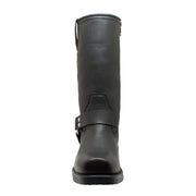 Men's 13" Waterproof Harness Boot Black Leather Boots-Mens Leather Boots-Inland Leather Co-Inland Leather Co