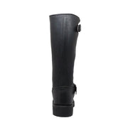 Men's 16" Black Engineer Biker Leather Boots-Mens Leather Boots-Inland Leather Co-Inland Leather Co