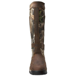 Men's 18" Waterproof Snake Bite Hunting Boot Black Leather Boots-Mens Leather Boots-Inland Leather Co-Inland Leather Co