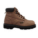Men's 6" Brown Steel Toe Work Leather Boots-Mens Leather Boots-Inland Leather Co-Inland Leather Co
