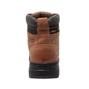 Men's 6" Hiker Brown Leather Boots-Mens Leather Boots-Inland Leather Co-Inland Leather Co
