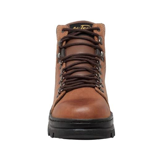 Men's 6" Hiker Brown Leather Boots-Mens Leather Boots-Inland Leather Co-Inland Leather Co