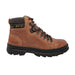 Men's 6" Hiker Brown Leather Boots-Mens Leather Boots-Inland Leather Co-Inland Leather Co