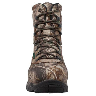 Men's 800G 10" Real Tree Tan Camo Waterproof Hunting Leather Boots-Mens Leather Boots-Inland Leather Co-Inland Leather Co