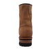 Men's 9" Brown Steel Toe Logger Leather Boots-Mens Leather Boots-Inland Leather Co-Inland Leather Co