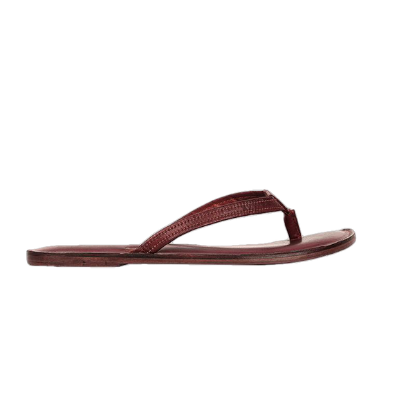 Melina Flat Leather Flip Flop women's slippers-Leather Sandal-Inland Leather-Inland Leather Co