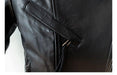 Quaz Womens Streetwear Women's Vintage Sheepskin Leather Coat-Womens Leather Coat-Inland Leather Co.-Black-XXL-Inland Leather Co.