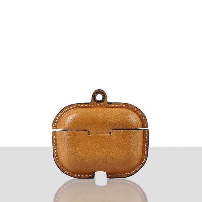 Stefanori Veg Tanned Leather Luxury Protective Cover Case for Apple Airpods Pro 3-Airpod Cover-Inland Leather-Inland Leather Co.