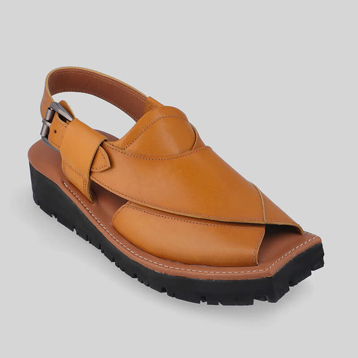 Mikaal C2R Mens Cowhide Rugged Leather Sandals Peshawari Chappal-Inland Leather-Inland Leather Co