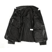 Talisa Womens 2 Button New Zealand Leather Blazer-Womens Leather Coat-Inland Leather Co.-Black-S-Inland Leather Co.