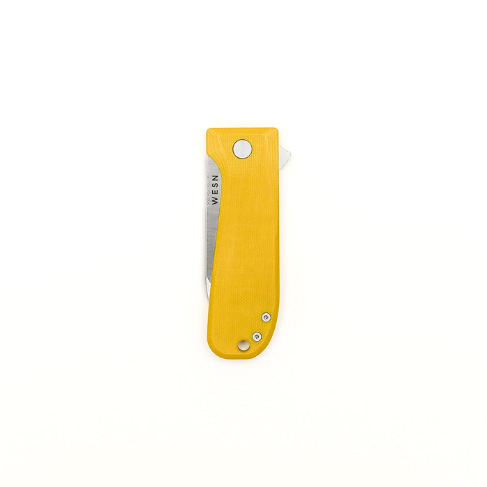 The Allman by WESN-Leather Hunting Tools-WESN-Mustard G10-Inland Leather Co