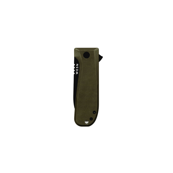 The Allman by WESN-Leather Hunting Tools-WESN-Midnight Green G10-Inland Leather Co