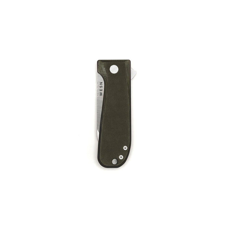 The Allman by WESN-Leather Hunting Tools-WESN-OD Green G10-Inland Leather Co