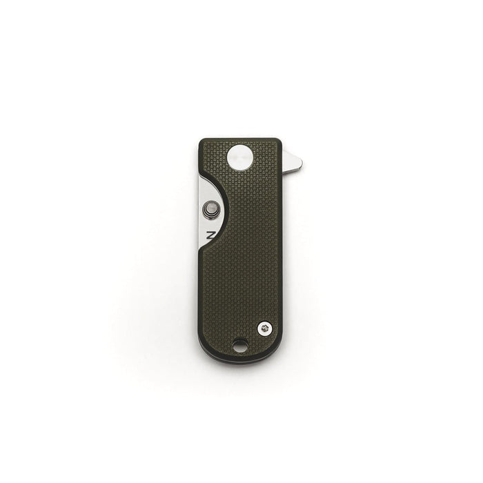 The Microblade by WESN-Leather Hunting Tools-WESN-Od Green G10 x Titanium-Inland Leather Co