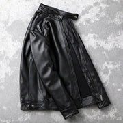 Theon Genuine Leather Jacket Men Black Motorcycle-Mens Leather Jacket-Inland Leather Co.-black-XXXL-Inland Leather Co.