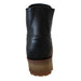 Women 6" Logger, Black Leather Boots-Womens Leather Boots-Inland Leather Co-Inland Leather Co