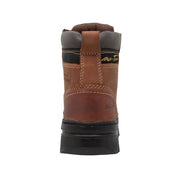 Women's 6" Work Hiker Brown Leather Boot-Womens Leather Boots-Inland Leather Co-Inland Leather Co