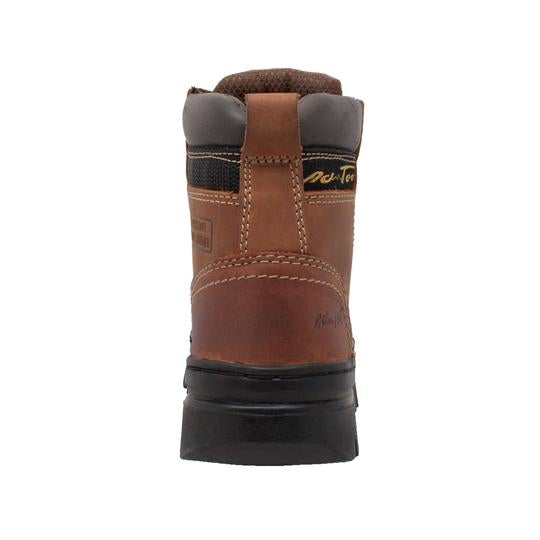 Women's 6" Work Hiker Brown Leather Boot-Womens Leather Boots-Inland Leather Co-Inland Leather Co