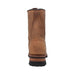 Women's 9" Brown Steel Toe Logger Leather Boots-Womens Leather Boots-Inland Leather Co-Inland Leather Co