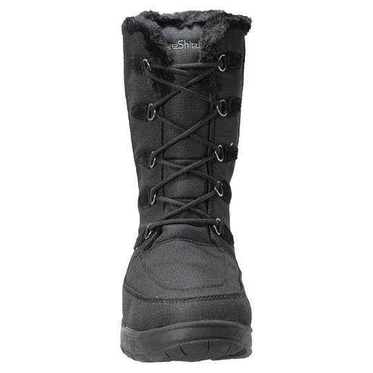 Womens Waterproof Nylon Winter Leather Boots-Womens Leather Boots-Inland Leather Co-Inland Leather Co