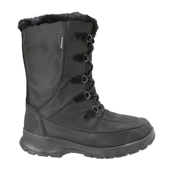 Womens Waterproof Nylon Winter Leather Boots-Womens Leather Boots-Inland Leather Co-Inland Leather Co